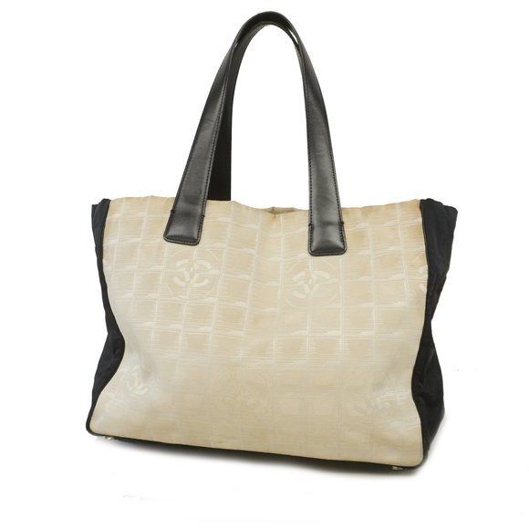 CHANEL | Bags | Auth Chanel New Travel Line Tote Bag Womens Nylon ...
